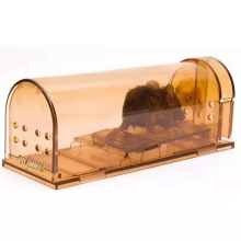 2X Transparent Reusable Mouse Trap Rodent Mice Live Catcher Small Animals Cage Mouse Trap Rat Trap Pest Control